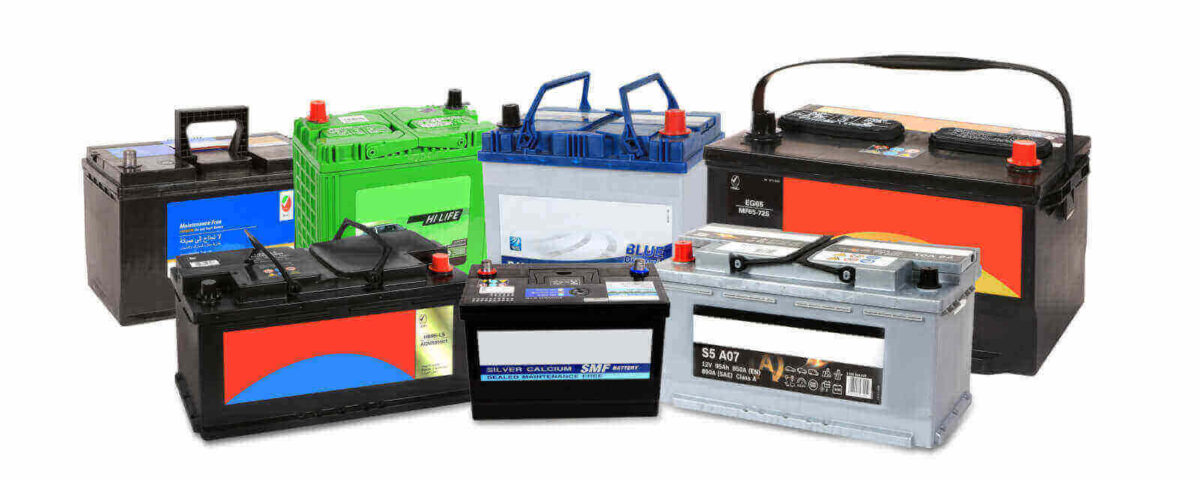 أنواع بطاريات السيارات