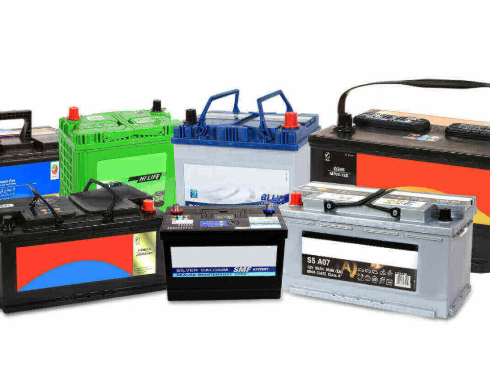 أنواع بطاريات السيارات