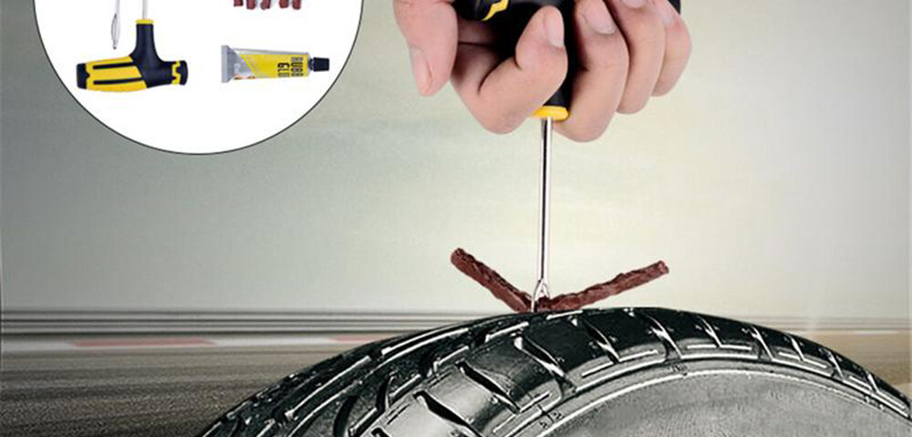 إصلاح الثقوب والتسريبات في اطار السيارة