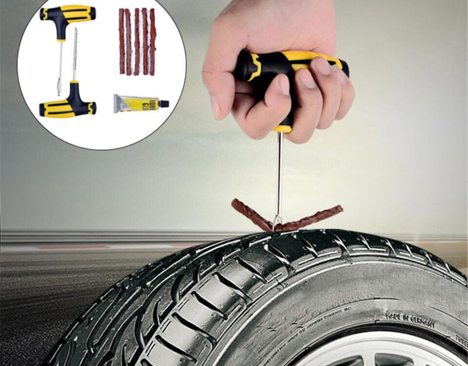 إصلاح الثقوب والتسريبات في اطار السيارة