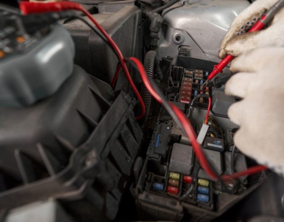 صيانة تهريب الكهرباء في السيارة